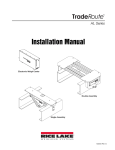 TradeRoute HL Series Installation Manual