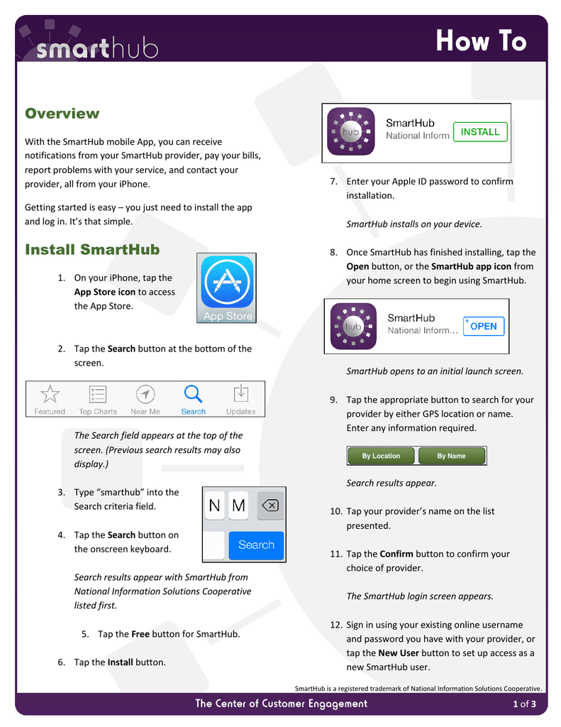 Install Smarthub On Your Ios Device Manualzz