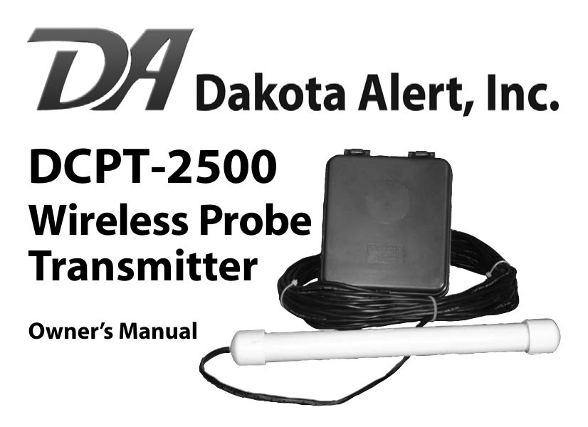 Dakota Alert DCPT-2500 Wireless Probe Transmitter 