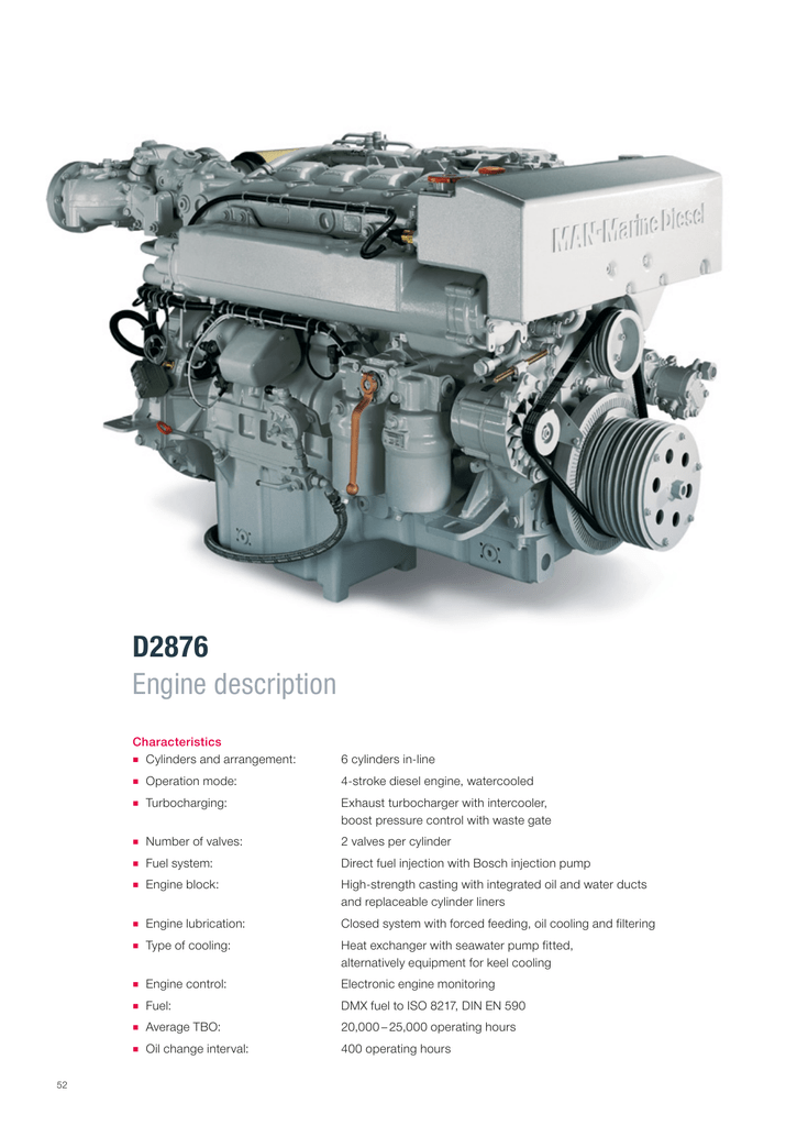 Man D2676 Engine Manual