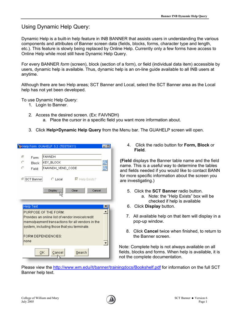 Dynamic Help Query Manualzz Com