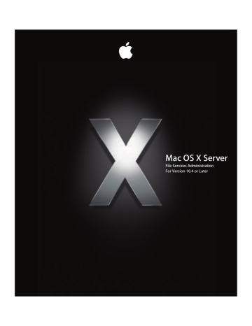 mac_xserver_raid_File_Services_v10.4 | Manualzz
