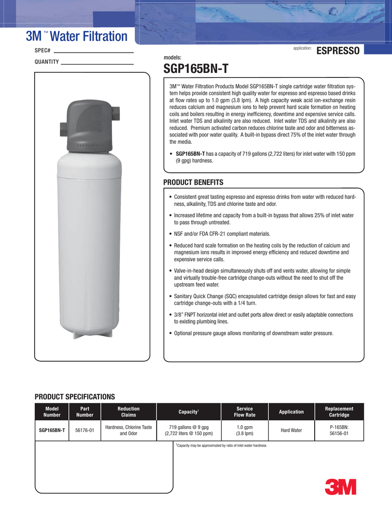 Cuno 56176-01 Filter System 