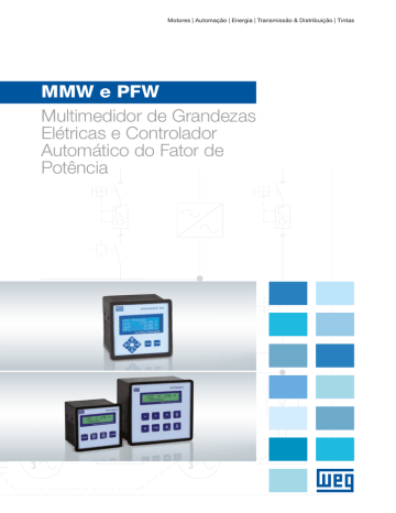 WEG Multimedidor De Grandezas Elétricas MMW02 E Controlador Automático ...