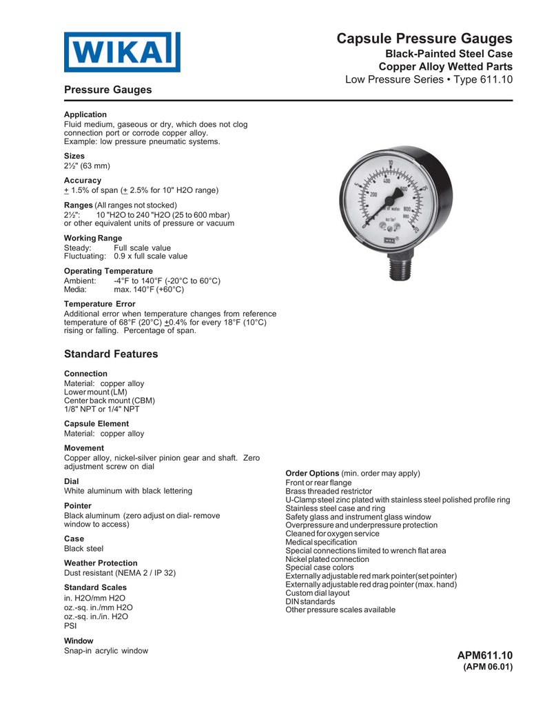 Pressure Gauge Datasheet Template Instrulearning vrogue.co