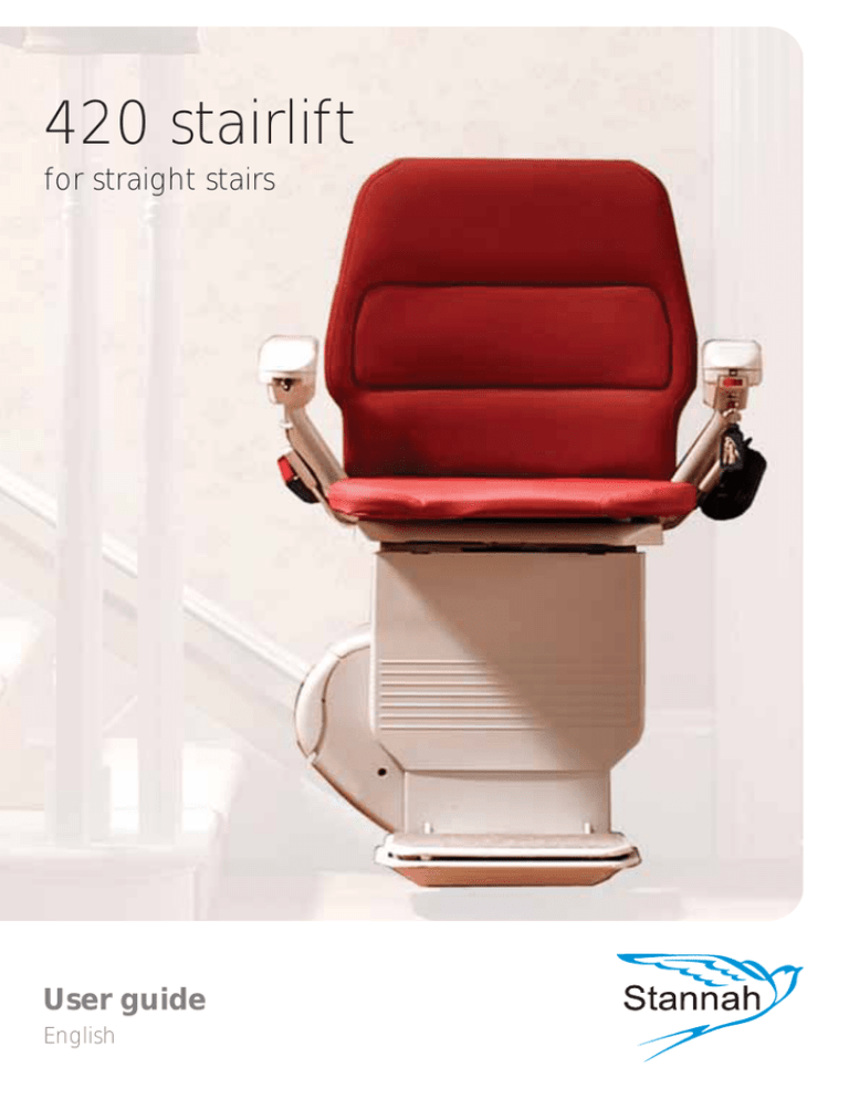 Stannah 420 Straight Stair Lifts User Guide Manualzz