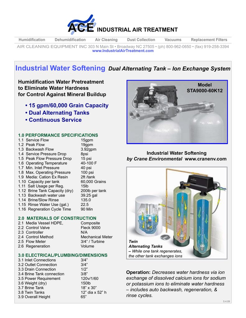 Water Softening Brochure Pdf Manualzz