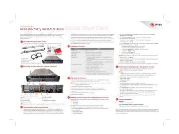 Trend Micro Deep Discovery Inspector 1000 Quick start manual | Manualzz