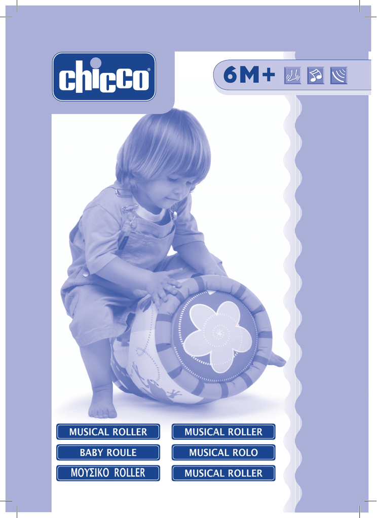 chicco musical roller