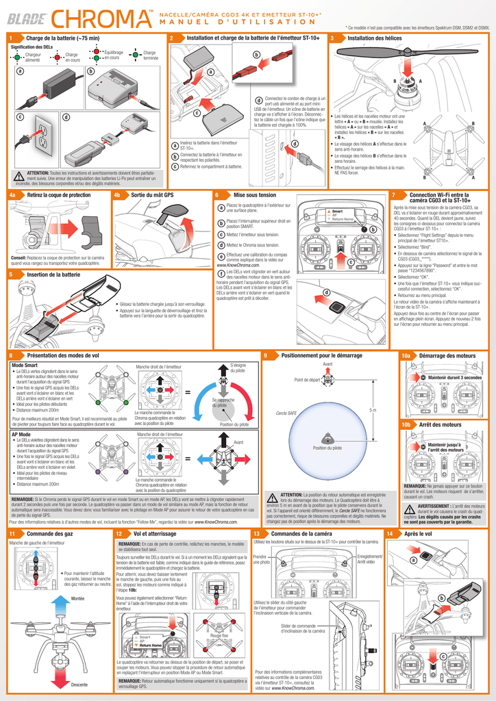 Chroma Camera Quad with CGO3 Manual French | Manualzz