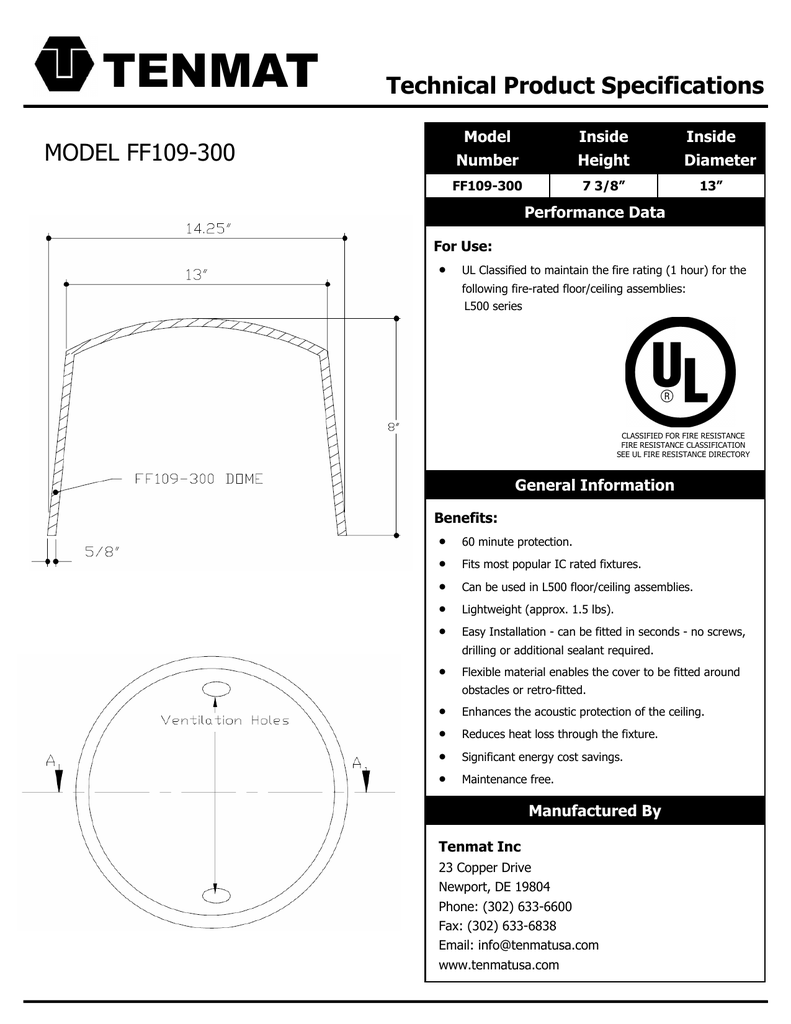 Ff109 300 Cut Sheet Manualzz Com