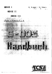 GENIE I, GENIE II, GENIE III, Speedmaster Handbuch