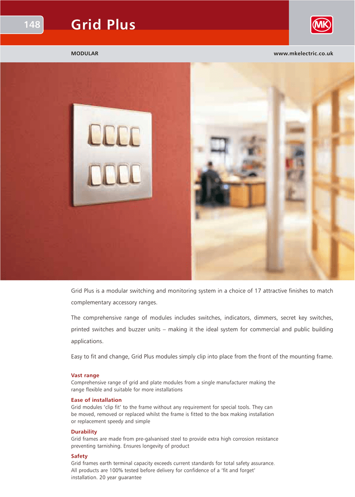 MK Grid Universal Dimmer Switch K4501