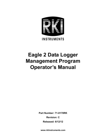 RKI Eagle 2 Operator's Manual | Manualzz
