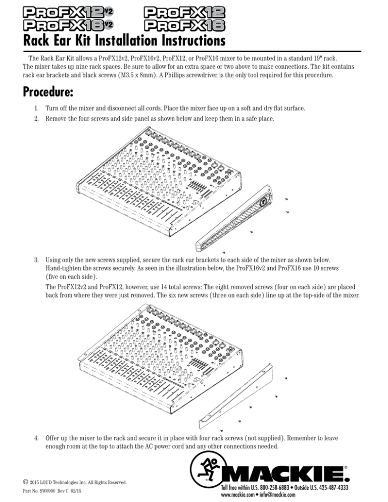 Mackie ProFX16v2 User manual | Manualzz
