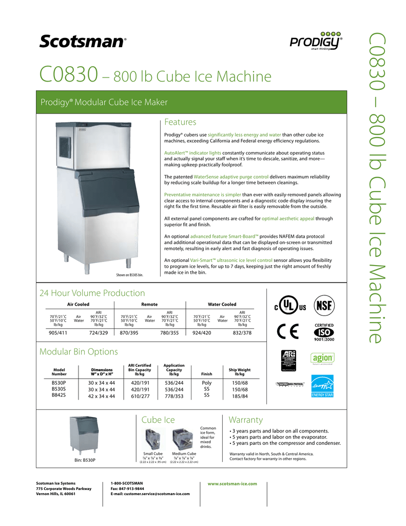 descale scotsman prodigy ice machine