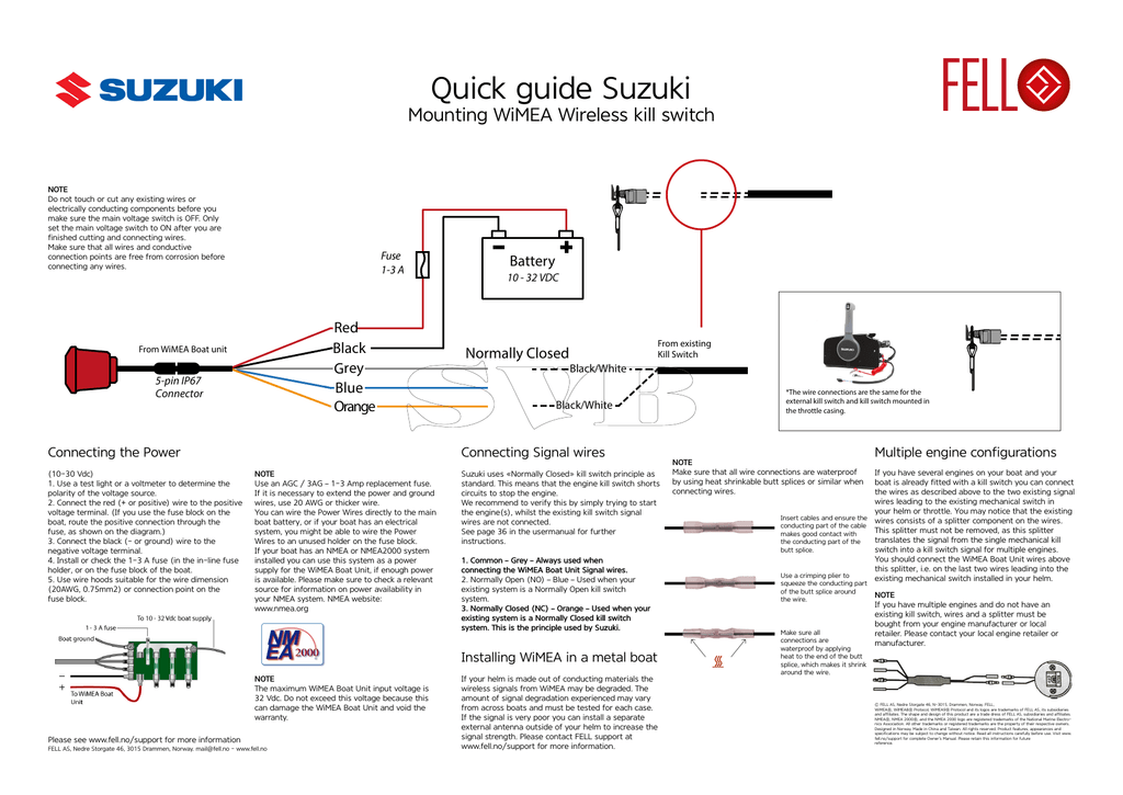 Suzuki Outboard Kill Switch Wiring Diagram from s1.manualzz.com