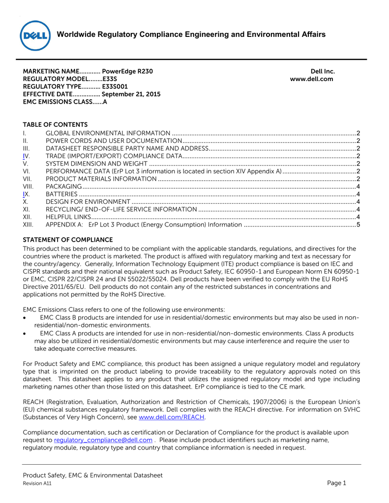 Poweredge R230 Manualzz