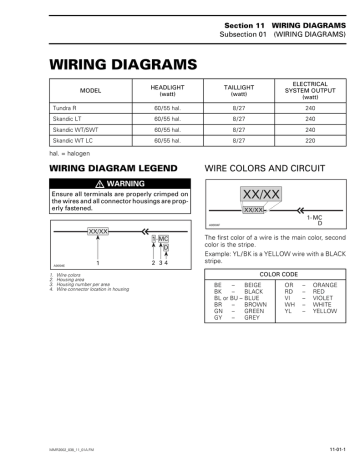 Wiring Diagram Ski Doo Snowmobile - Search Best 4K Wallpapers