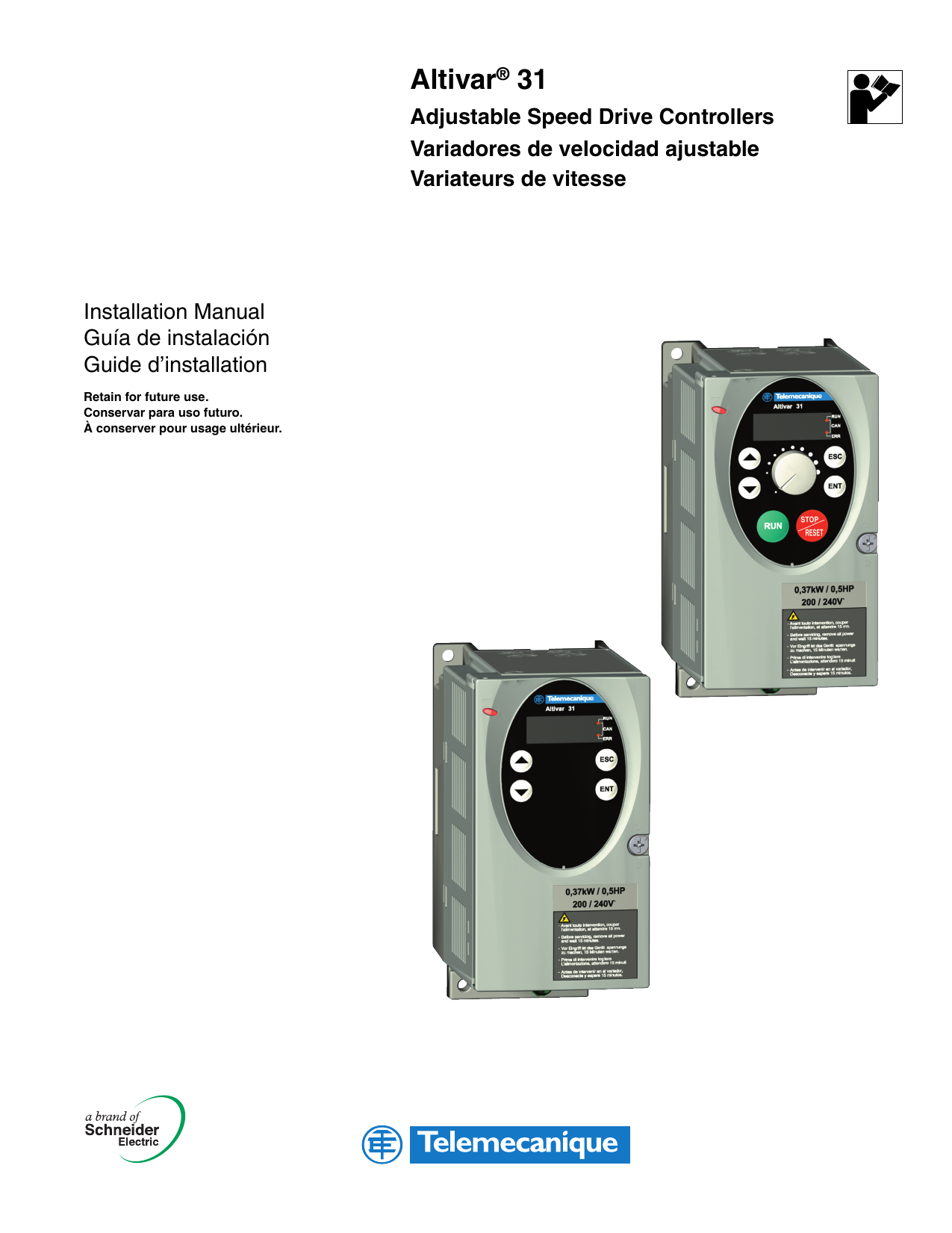 Details about   SQUARE D TELEMECANIQUE ALTIVAR 31 AC DRIVE PLASTIC DISPLAY COVER 3D657038 REV 01 