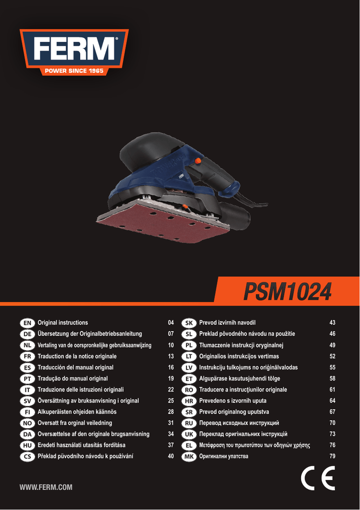 Návod K Obsluze Ferm Fdos 180 Manualzzcom