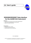 ADASH Data Interface DDS2000 &amp; DDS2007 - User&rsquo;s guide