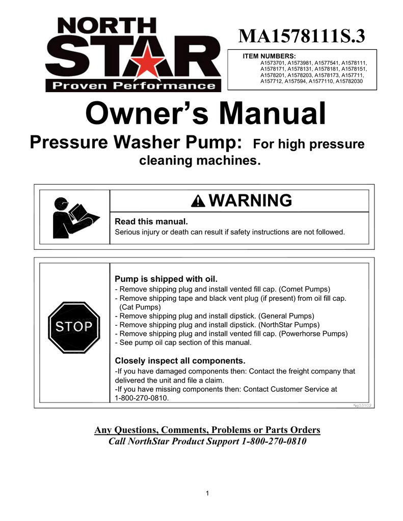 31 North Star Pressure Washer Parts Diagram - Wiring Diagram Database