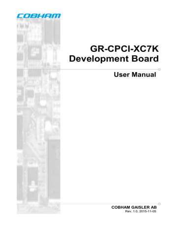 GR-CPCI-XC7K User's Manual | Manualzz