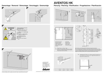 Aventos hk s схема