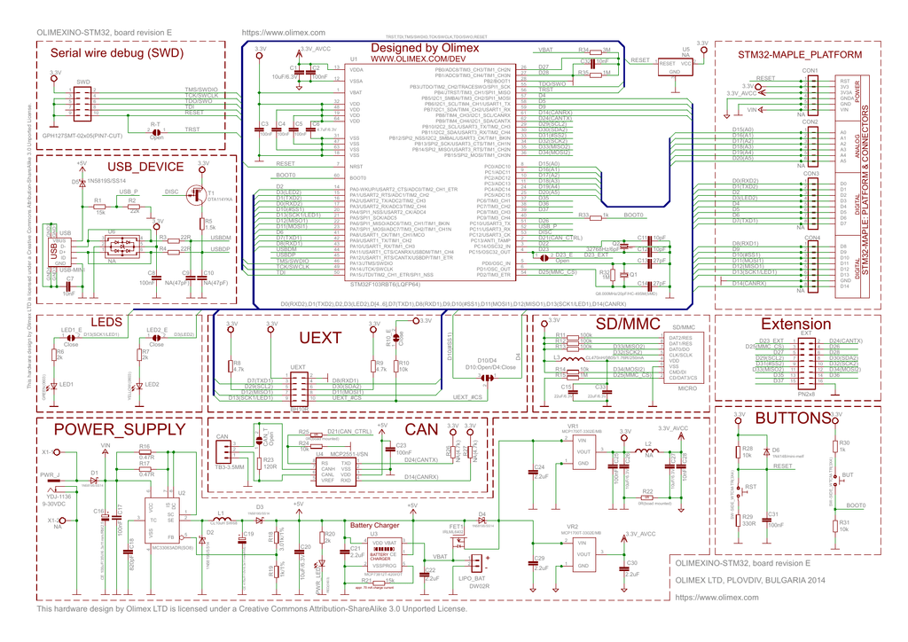 Stm32f4discovery схема платы