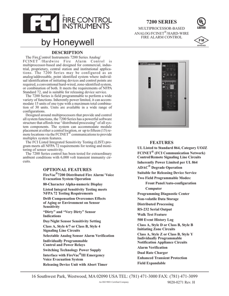 FCI 7200 9020-0271 | Manualzz