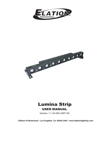 Elation Lumina Strip User manual | Manualzz