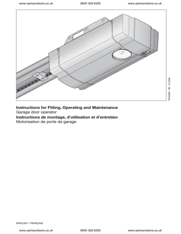 Hormann Turbo 75 Installation Instructions Manualzz