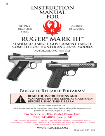 Sturm Ruger R Logo 4" Decal Sticker firearm pistol gun rifle sr 22 45 mk lcp