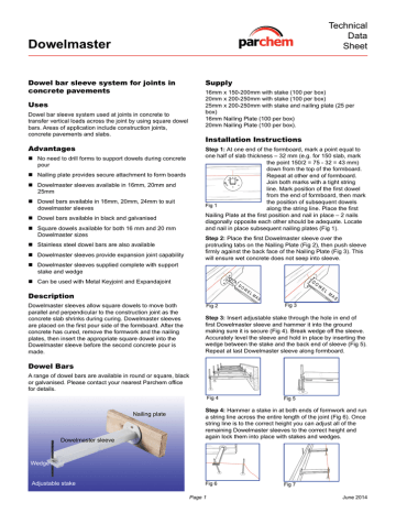 Dowelmaster Tds Manualzz