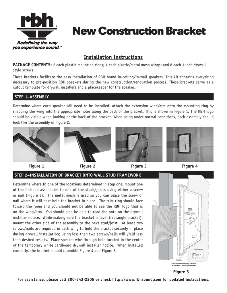 Rbh Ncb Brackets Install Manual Manualzz Com