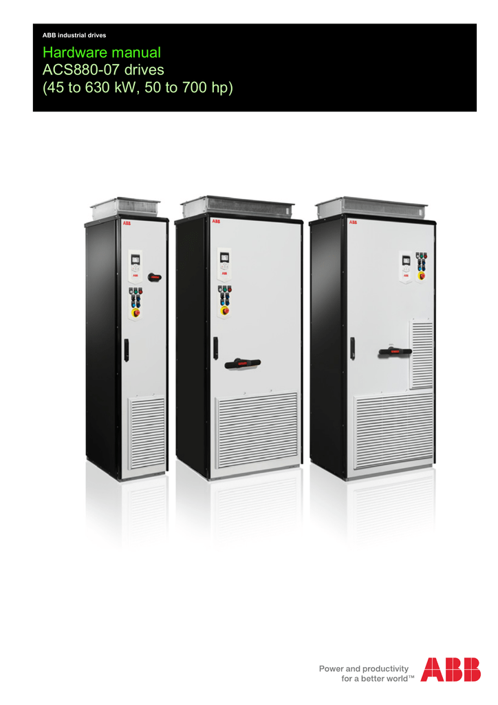 ACS880-01 Hardware manual | Manualzz