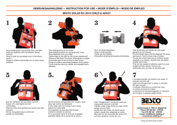 Besto Solas EC 2010 Child &amp; Adult Lifejacket Instructions | Manualzz