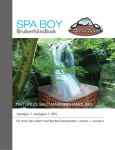 Arctic Spas Spa Boy Version 1 R1 Manual
