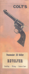 Colt's Peacemaker .22 Caliber Single Action User Manual