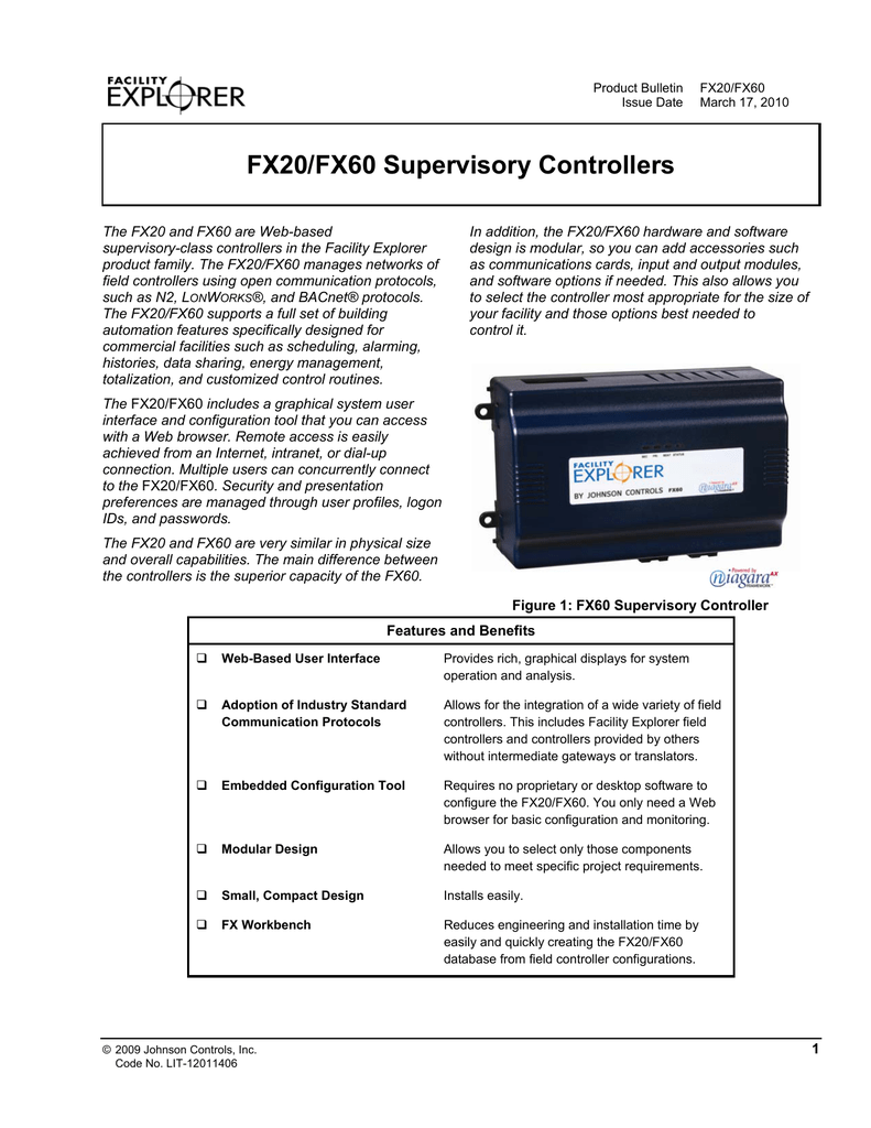 johnson controls fx tools pro