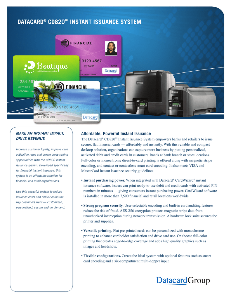 datacard cd820
