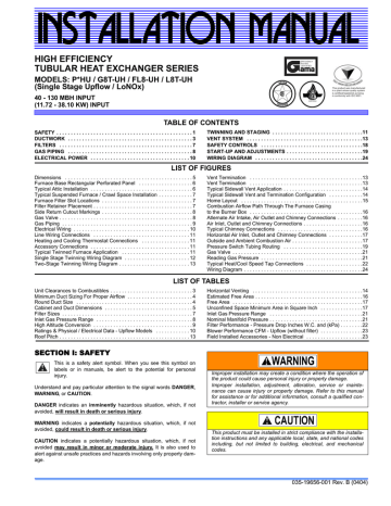 Inst Manual P3HU 32-104 Output | Manualzz