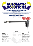 Automatic Solutions ASA600, K50: AI Chat &amp; PDF Access