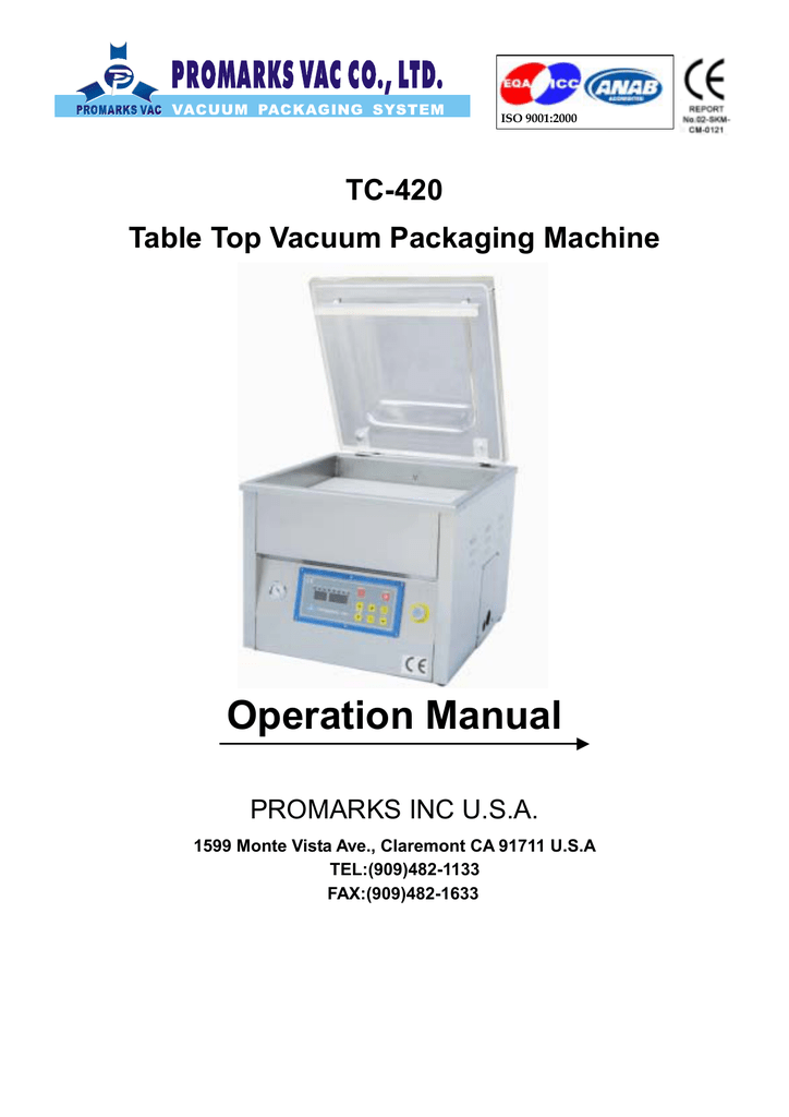 MULTIVAC C70 Table Top Vacuum Packer, Vacuum Packaging Machines