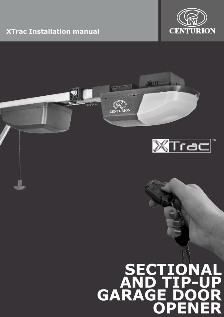 Centurion Xtrac Installation Manual Manualzz Centurion Xtrac Installation Manual Manualzz