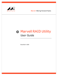 Marvell RAID controllers User Guide