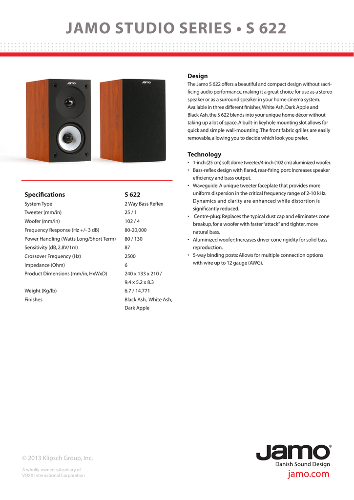 jamo 622