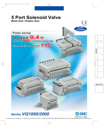VQ1100-5 SMC VQ1200-5 VVQ1000-10A-1 3 FREE SHIP 4 5 