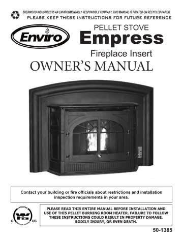 Enviro C-10808 Owner's Manual | Manualzz